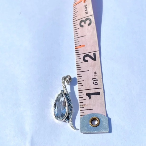 White Topaz Necklace - Picture 15 of 16